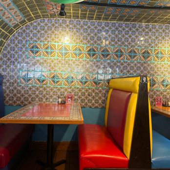 Casa Vallarta - Gorgeous Mexican tiles decorate the entire restaurant - Mexican Near Me - Falmouth, Massachusetts