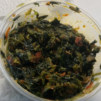 Ayo African Restaurant - Efo Riro Soup super spicy but tasty! - African Near Me - Austell, Georgia