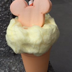 Limited edition candy corn milkshake for Halloween 2018