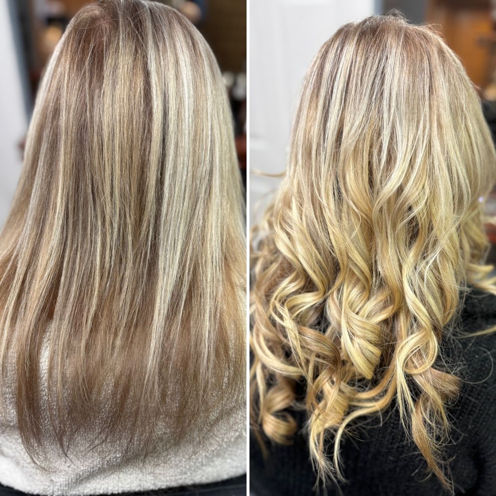 Becky White Hair Stylist Logo