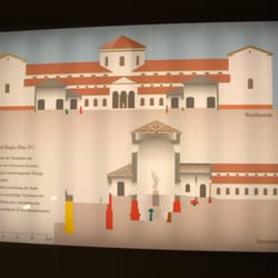 Praetorium - römischer Statthalterpalast - Praetorium & Regia