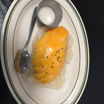 Celadon Thai Restaurant - Mango with Sticky Rice - Thai Near Me - Latham, New York Celadon Thai Restaurant - Mango with Sticky Rice - Thai Near Me - Latham, New York