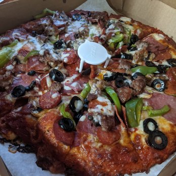 Round Up Pizza - 12" Medium Round Up Combo Specialty Pizza - Pizza Near Me - Cambria, California Round Up Pizza - 12" Medium Round Up Combo Specialty Pizza - Pizza Near Me - Cambria, California