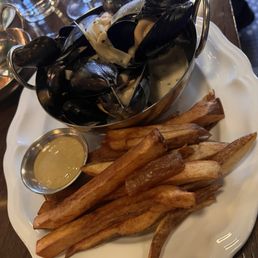 Mussels and frites