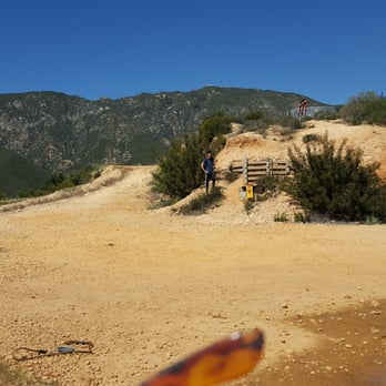 Potato Mountain - The view from the dried up reservoir to the potato ledge - Hiking Near Me - Claremont, California