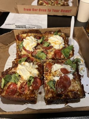 Postcard Pizza by null