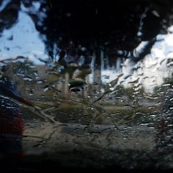 Mid car wash......