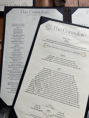 Menu photo 4 The Consulate New York, NY Menu photo 4 The Consulate New York, NY