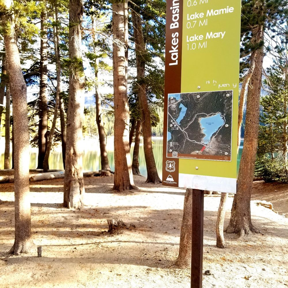 Horseshoe Lake - The basin pass sign - Lakes Near Me - Mammoth Lakes, California Horseshoe Lake - The basin pass sign - Lakes Near Me - Mammoth Lakes, California