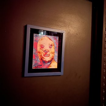 Orale Mexican Kitchen - Men's restroom - Is the theme cryptic halloween? - Mexican Near Me - Jersey City, New Jersey
