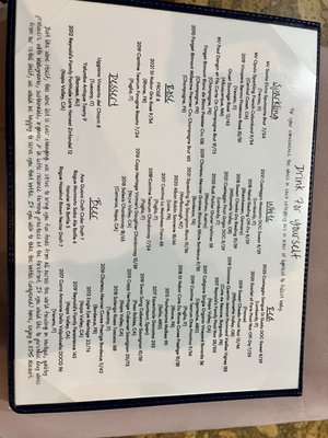 Menu photo 2 Obscure Wine Wahneta, FL
