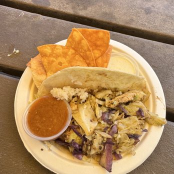 Island Taco - Mahi mahi tacos with spicy salsa - must try with tartar sauce - Hawaiian Near Me - Waimea, Hawaii Island Taco - Mahi mahi tacos with spicy salsa - must try with tartar sauce - Hawaiian Near Me - Waimea, Hawaii