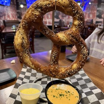 Bleus Burger - One Big Pretzel - Burgers Near Me - Gulf Shores, Alabama