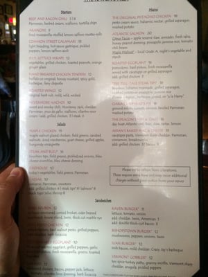 Menu photo 6 The Raven's Nest Walpole, MA