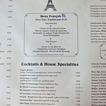 Chefs de France - 2025-4-4 Menu Part 2 - French Near Me - Lake Buena Vista, Florida