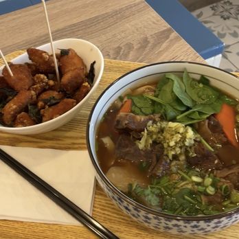 Ever After Tearoom & Eatery - beef noodle soup and popcorn chicken - Shaved Ice Near Me - Irvine, California Ever After Tearoom & Eatery - beef noodle soup and popcorn chicken - Shaved Ice Near Me - Irvine, California