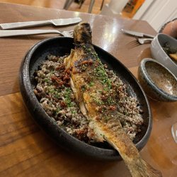 Alewife - Grilled whole rainbow trout
