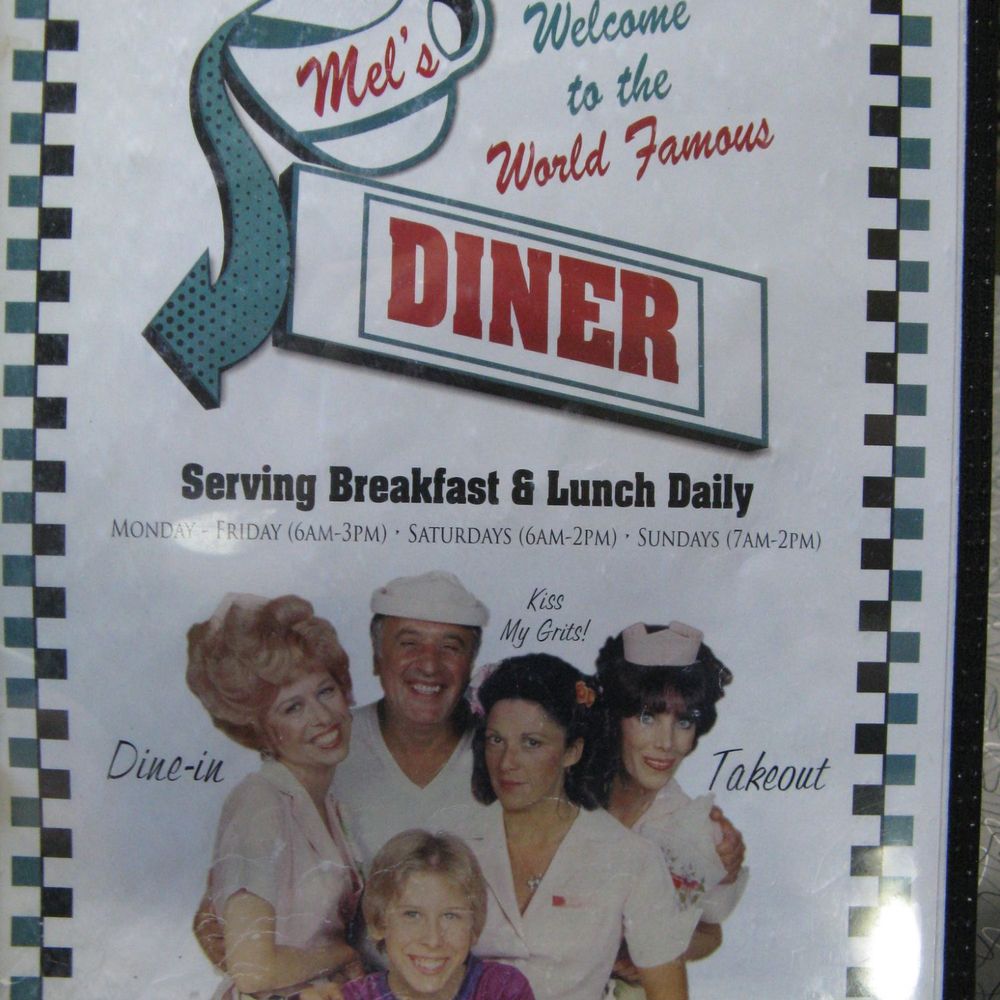 Mel's Diner - beautiful menu - Diners Near Me - Phoenix, Arizona