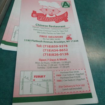 Yummy Chinese Restaurant - a menu for a chinese restaurant - Chinese Near Me - Brooklyn, New York Yummy Chinese Restaurant - a menu for a chinese restaurant - Chinese Near Me - Brooklyn, New York