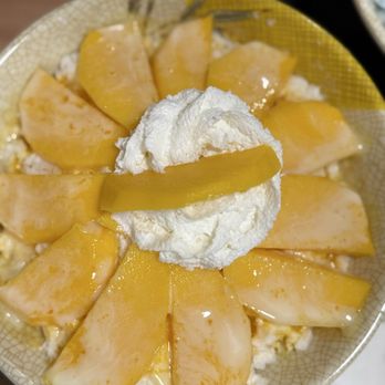 A Ice - Mango snowflake - Bubble Tea Near Me - Lodi, California