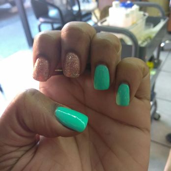 Lan's Nails - Pretty good for what I thought it would be. Natural full set $17 - Nail Salons Near Me - Los Angeles, California