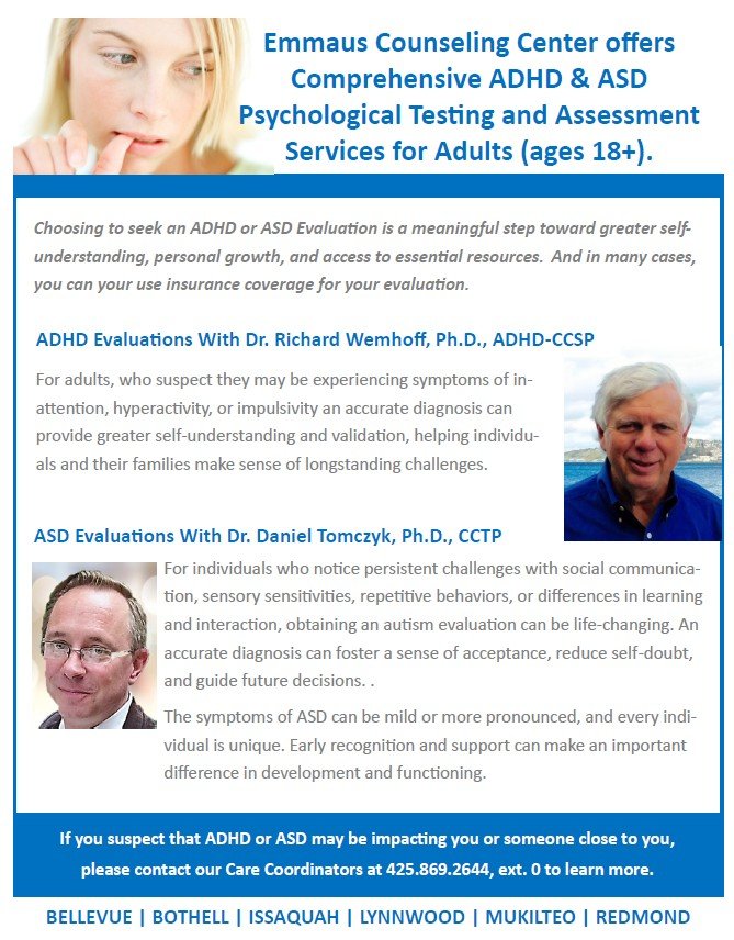 Emmaus Counseling Center - Bellevue Annex - grief counselor in Bellevue, WA