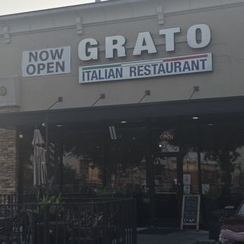 Grato Italian Restaurant - Storefront - Italian Near Me - Cypress, Texas Grato Italian Restaurant - Storefront - Italian Near Me - Cypress, Texas
