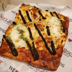 Slice House by Tony Gemignani - Burrata Queen Slice $11.95 (2/5)