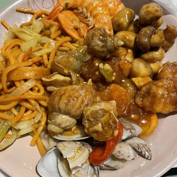 Asia Buffet - First plate - Buffets Near Me - Buena Park, California