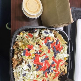 Freebirds World Burrito - Monster Nachos with Ground Beef - Mexican Near Me - Fort Worth, Texas