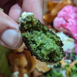 Asukar Palestinian Cuban Fusion - Pop-up at Tamarack - falafel