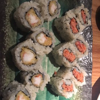 Sushi Ryusei - Spicy Tuna & Spicy Shrimp Tempura Rolls - Sushi Bars Near Me - New York, New York Sushi Ryusei - Spicy Tuna & Spicy Shrimp Tempura Rolls - Sushi Bars Near Me - New York, New York