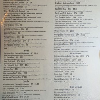 Chef Burma - Burmese Near Me - Sacramento, California