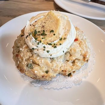 Launderette - Chive onion scone - New American Near Me - Austin, Texas