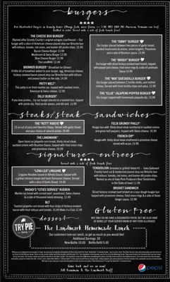 Menu photo 1 The Landmark Bistro Grundy Center, IA Menu photo 1 The Landmark Bistro Grundy Center, IA