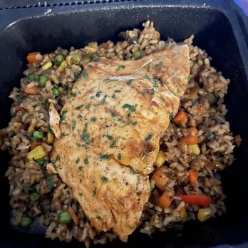 Hungry AF - Salmon Hibachi Rice - Chicken Wings Near Me - Decatur, Georgia Hungry AF - Salmon Hibachi Rice - Chicken Wings Near Me - Decatur, Georgia