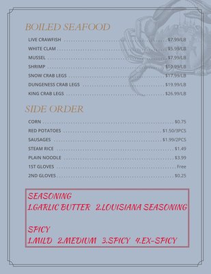 Menu photo 6 Crab Ave Houston, TX