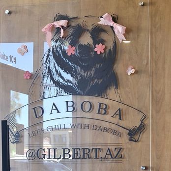 Daboba - Decor at entrance - Bubble Tea Near Me - Gilbert, Arizona