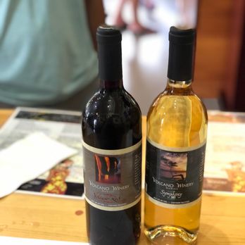 Volcano Winery - two bottles of wine on a table - Wineries Near Me - Volcano, Hawaii Volcano Winery - two bottles of wine on a table - Wineries Near Me - Volcano, Hawaii