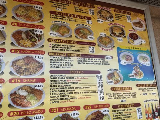 Menu photo 3 Dos Vaqueros Mexican Food Phoenix, AZ