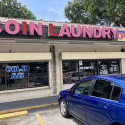 Hillsborough Coin Laundry - Outside view from Hillsboro