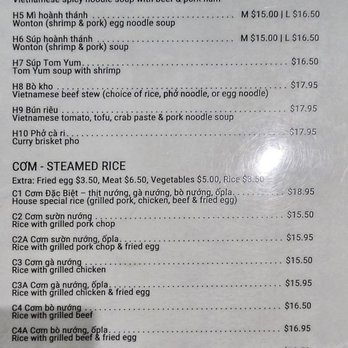 Pho Metro - Menu - 2024-04-10 - Vietnamese Near Me - Scarborough, Ontario