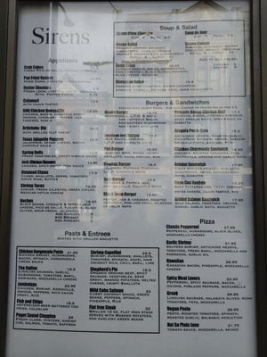 Menu photo 4 Sirens Port Townsend, WA Menu photo 4 Sirens Port Townsend, WA