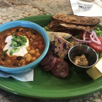 Corner Kitchen - Vegetable chili ploughman's plate - Breakfast & Brunch Near Me - Asheville, North Carolina