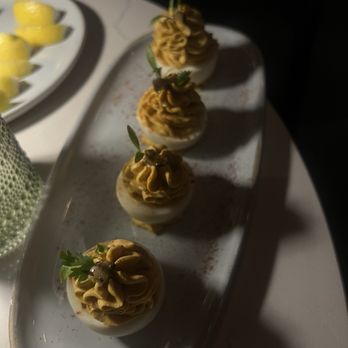 Le Chick - Truffled Deviled Eggs - Cocktail Bars Near Me - Miami, Florida Le Chick - Truffled Deviled Eggs - Cocktail Bars Near Me - Miami, Florida
