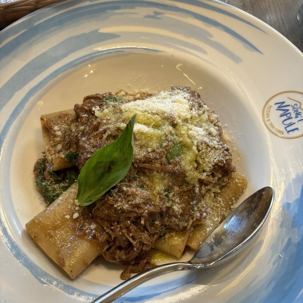 Song E Napule - Rutherford - Paccheri Genovese - Pizza Near Me - Rutherford, New Jersey
