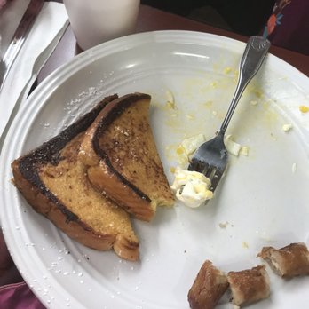 Rey's Little Kitchen - Burnt and had a weird taste. Even the coffee was gross. - Breakfast & Brunch Near Me - Whittier, California