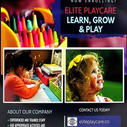 Elite Playcare - Daycare & Learning Center - Ask about how you can get one week FREE!