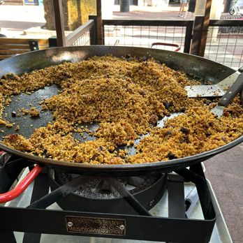 Gemini - Paella cooking outside - Tapas Bars Near Me - Boulder, Colorado
