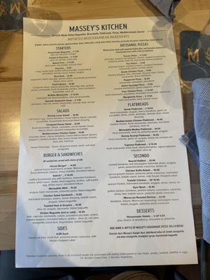 Menu photo 6 Massey's Kitchen Lookout Mountain, TN